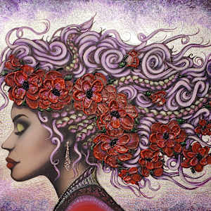 "Ms. Scarlett" by Juju Bartush 