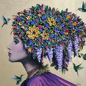 “Hildegard von Bingen” by Juju Bartush by Juju Bartush