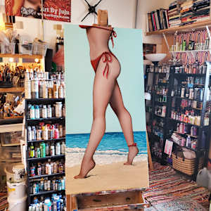 The Beach by Juju Bartush 