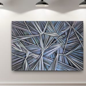 Blue, Entangled Series by Juju Bartush artbyjuju by Juju Bartush