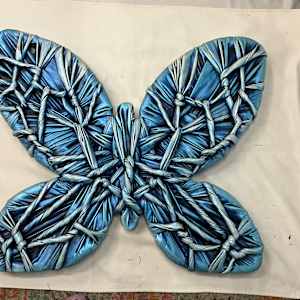 "Blue Butterfly" by Juju Bartush, Image 2.