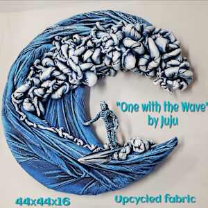 One with the Wave by Juju Bartush 
