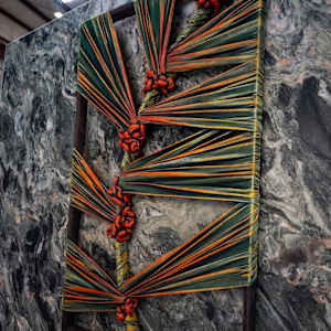 "Luscious Berries" by Juju Bartush  Image: Texas Counterfitters, Designer Show with Donna Ross and luxury builders