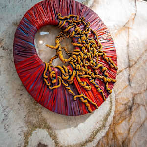 "Break Out" by Juju Bartush  Image: Texas Counterfitters, Designer Show with Donna Ross and luxury builders,  benefitting St Jude
2025