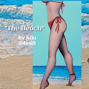 The Beach by Juju Bartush 