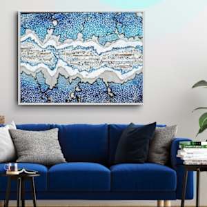 "Ice Blue" by Juju Bartush 