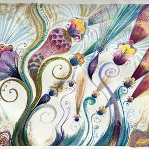 Comet Flowers by Rebecca Silvers, Image 1.