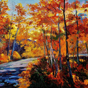 Autumn's Brilliant Glow by Kevin D. Miles & Wendy Sue Schaefer Miles