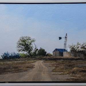 Hilltop Water Point by Peter Bonney Artist