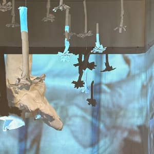 Reaper, Binder, Reinventor by Paddy Lamb  Image: Installation view from The Works Art & Design Festival, Edmonton, June 2023.