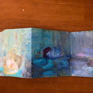 Resilience (Concertina) by Jackie Begue  Image: The piece unfolded.