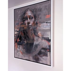 I am Rooted, But I Flow (framed) by Toni Cogdell 