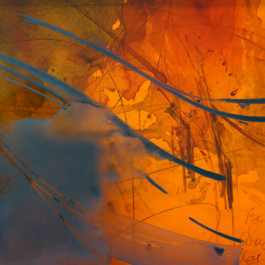 Orange Autum by Ellen Mandelbaum