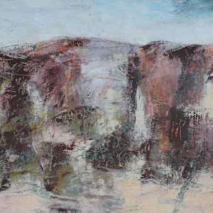Minerva Hills Springsure 3 by Lyn Laver-Ahmat, Image 1.