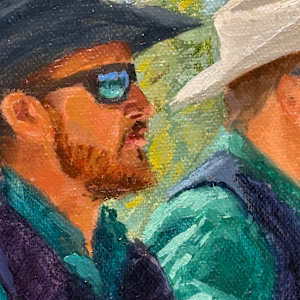 Rodeo Scouts by Vicky Gooch  Image: Paint Detail