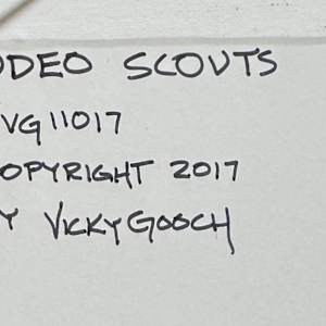 Rodeo Scouts by Vicky Gooch  Image: Painting Back Copyright Notice