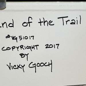 End of the Trail by Vicky Gooch  Image: Painting Back Copyright Notice