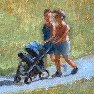Strollers by Vicky Gooch  Image: Paint Detail
