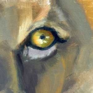 The Lioness by Vicky Gooch  Image: Paint Detail