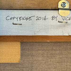 Silk Stitches by Vicky Gooch  Image: Painting Back Copyright Notice