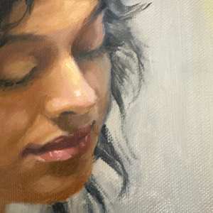 The Guitarist by Vicky Gooch  Image: Paint Detail