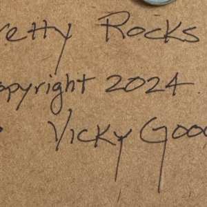 Pretty Rocks 2 by Vicky Gooch  Image: Painting Back Copyright Notice