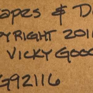 Grapes and Delft by Vicky Gooch  Image: Painting Back Copyright Notice