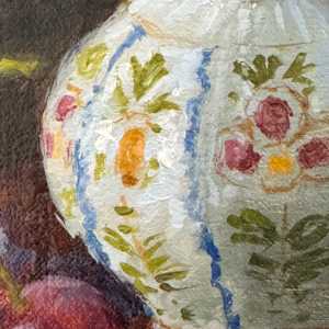 Grapes and Delft by Vicky Gooch  Image: Paint Detail