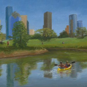 Urban Kayakers by Vicky Gooch