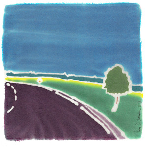 Leaving Paris, Headed East. Provins, France by René D. Shoemaker