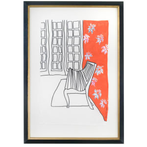 While Resting, the Flowers Arrive by René D. Shoemaker