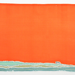 Iowa Sky (Orange) by René D. Shoemaker