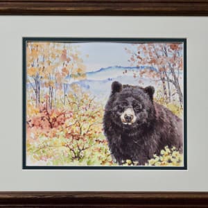 Bear, Twigs and Leaves 
