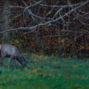 Elk on the Edge of Autumn by Linda Eades Blackburn