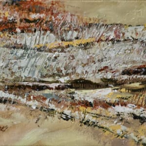 Fall Field Abstract by Linda Eades Blackburn