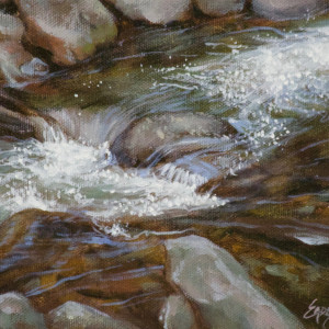 Mountain Stream by Linda Eades Blackburn