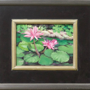 Pink Lotus by Linda Eades Blackburn 