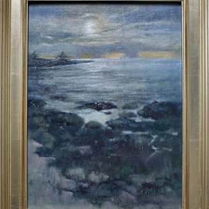 Rocky Shore by Linda Eades Blackburn 