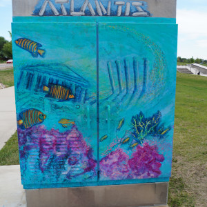 Lost City of Atlantis in a Fish Tank by Jerry  Jaramillo