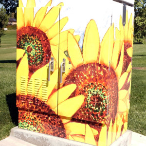Sunflowers by Debbie  Brooks 