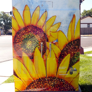 Sunflowers by Debbie  Brooks