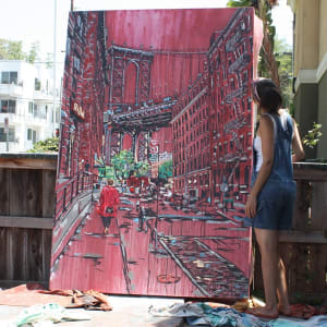 Heather in Brooklyn by Brooke Harker 