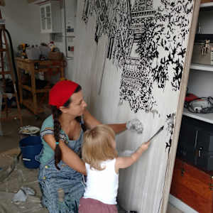 Sisters in Paris by Brooke Harker 