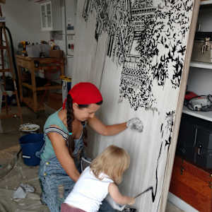 Sisters in Paris by Brooke Harker 