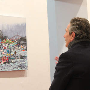 Knitting the Shore by Brooke Harker 