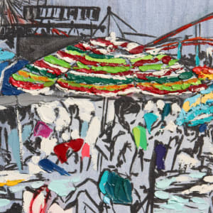 Knitting the Shore by Brooke Harker 