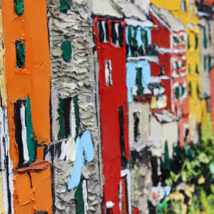 Dalla Finestra by Brooke Harker  Image: detail on "Dalla Finestra" at an angle