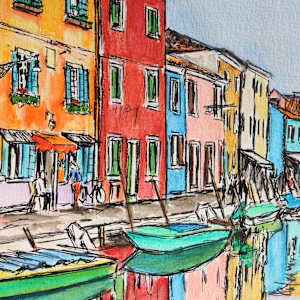 Burano 3 by Brooke Harker 