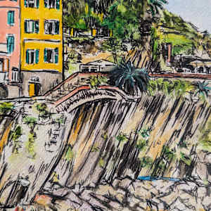 Riomaggiore by Brooke Harker 