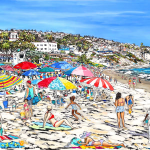 Umbrella Party by Brooke Harker